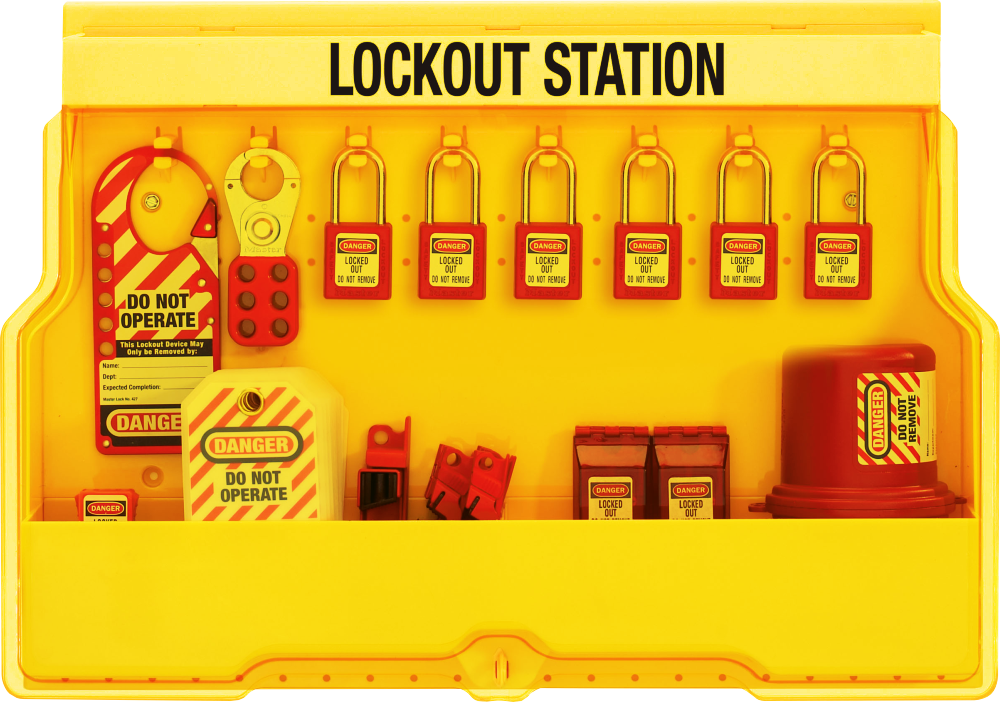 Custom Electrical Lockout Tagout Station Custom Electrical Lockout Tagout Station